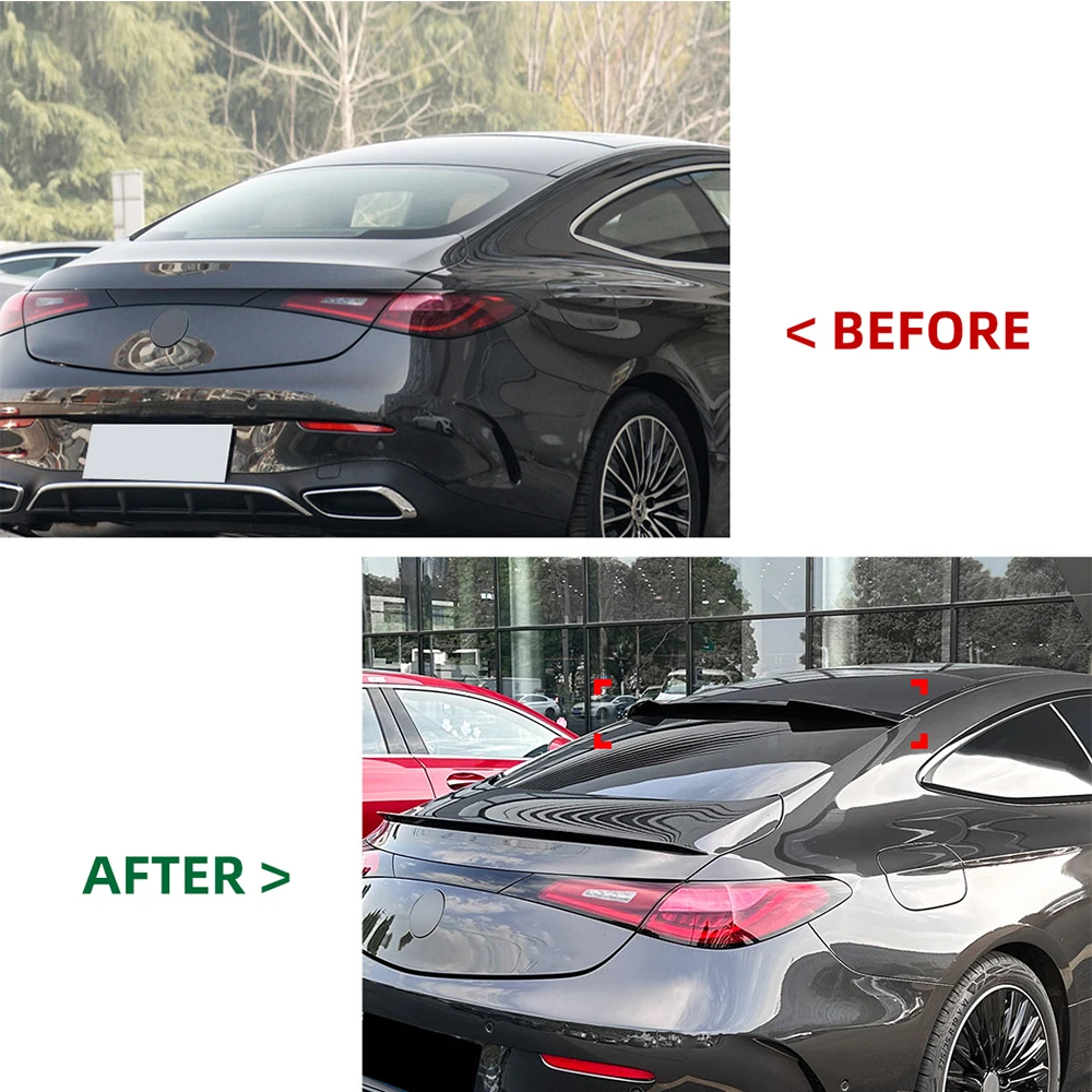 Автомобильный задний верхний спойлер крыло для Mercedes-Benz CLE Coupe C236 2024 + AMG аксессуары
