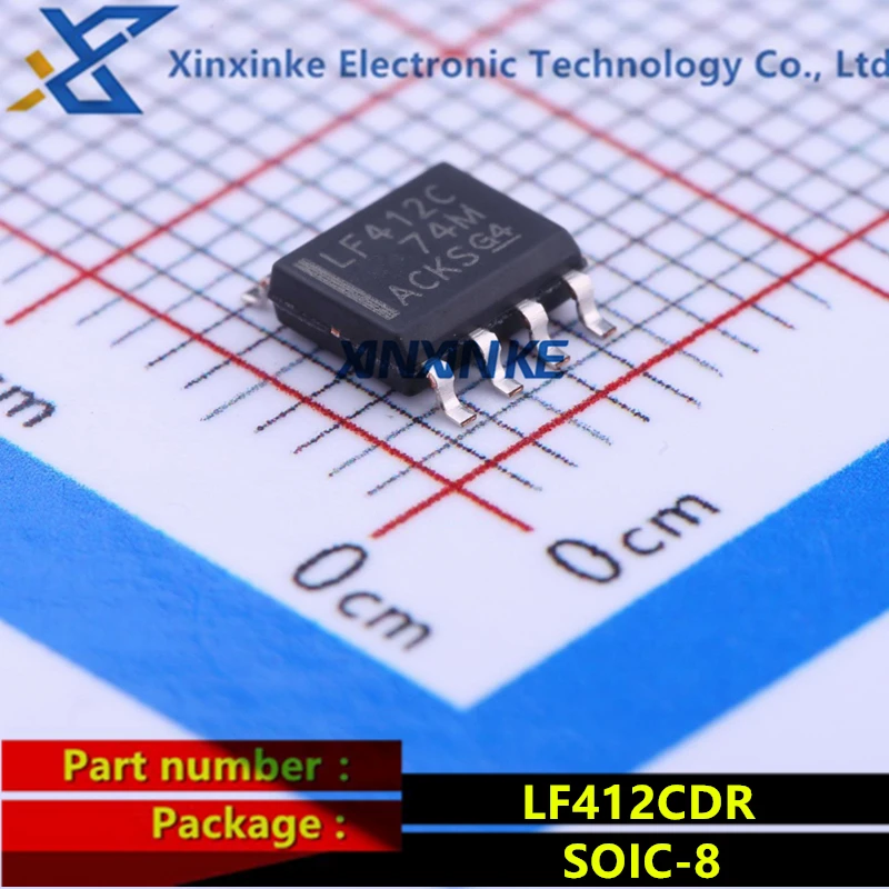 

LF412CDR SOIC-8 Operational Amplifier ICs Dual JFET Op Amp Brand New Original