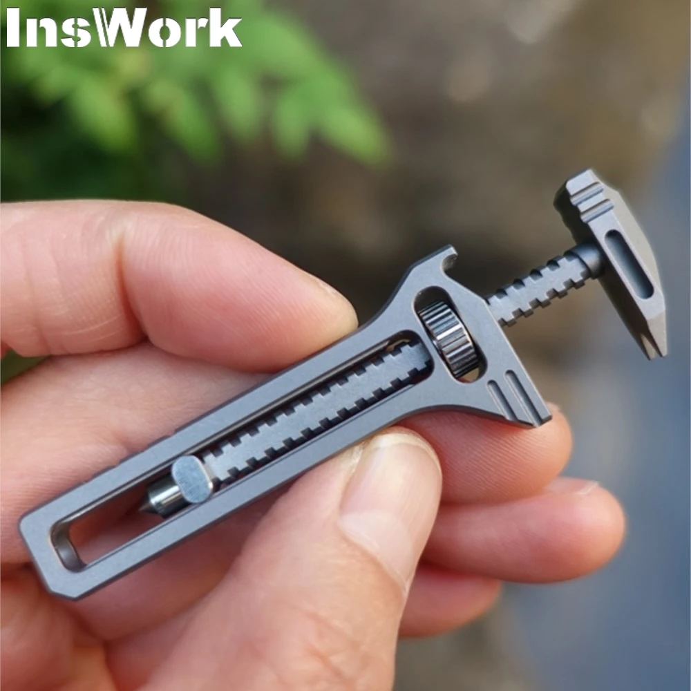 Титановый сплав миниатюрный гаечный ключ металлический калибр инструмент для