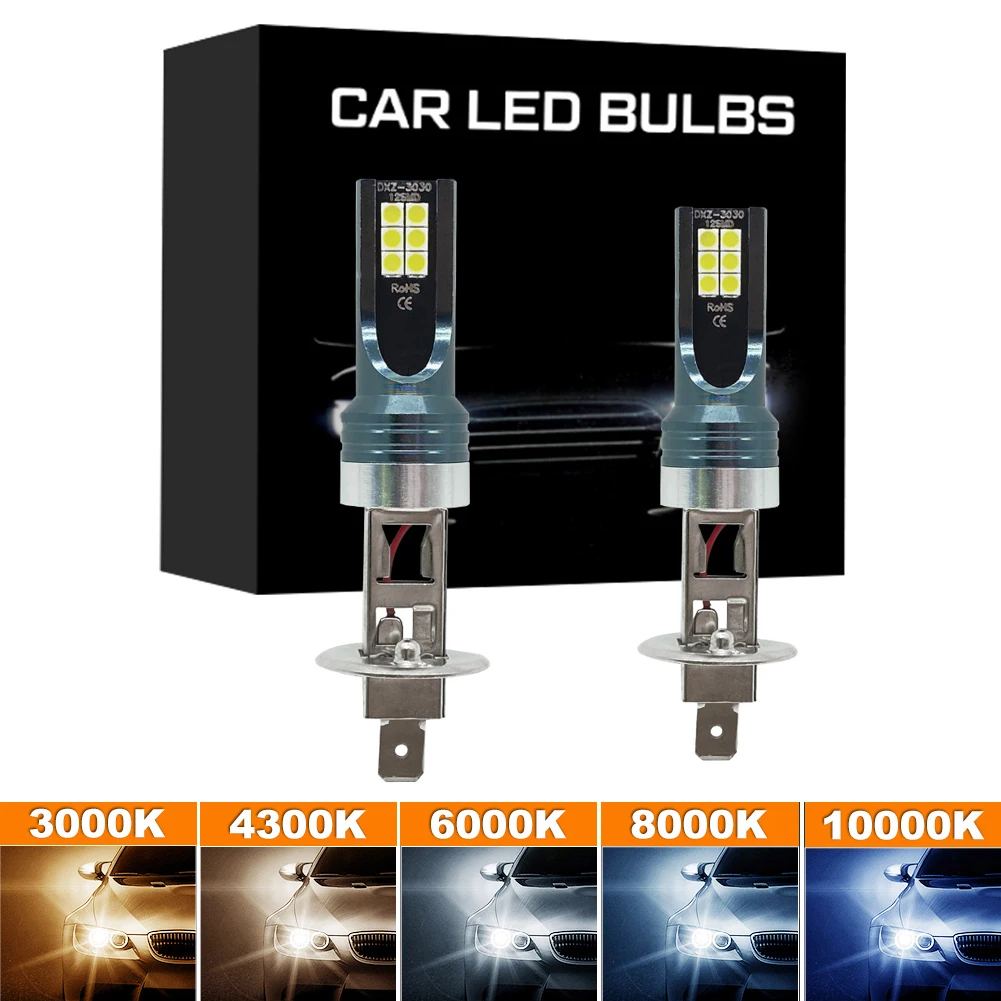 

2 шт., автомобисветодиодный светодиодные лампы H1 H4 H7 H11 H8 H9 9005 HB3 9006 HB4