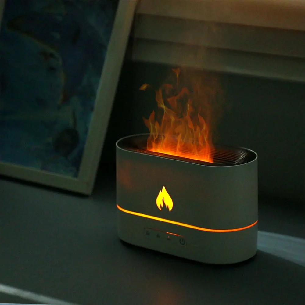 

Fragrance USB Air with Sooth Aroma Sleep Atomize Essential Diffusers Humidifier Home Diffuser Office Ultrasonic Oil Flame