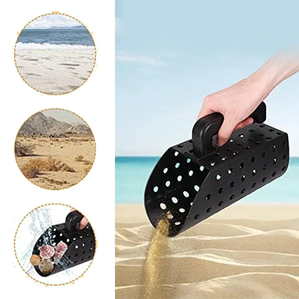 Совок для песка из АБС-пластика металлический сито пляжный инструмент охоты за