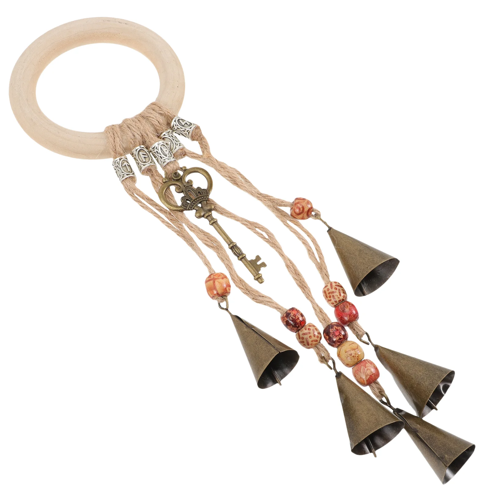 

Bells Witch Door Bell Hanging Protection Wreath Decorative Chime Doorknob Decorations Winter Jingle Witchy Craft Chimes Wind