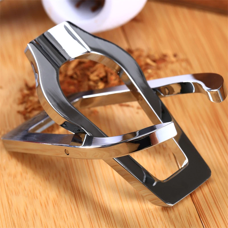 

Portable Foldable Cigar Cigarette Tobacco Smoking Pipe Rack Stand Holder Stainless Steel Useful Tool Kit Black/Silver Smooth