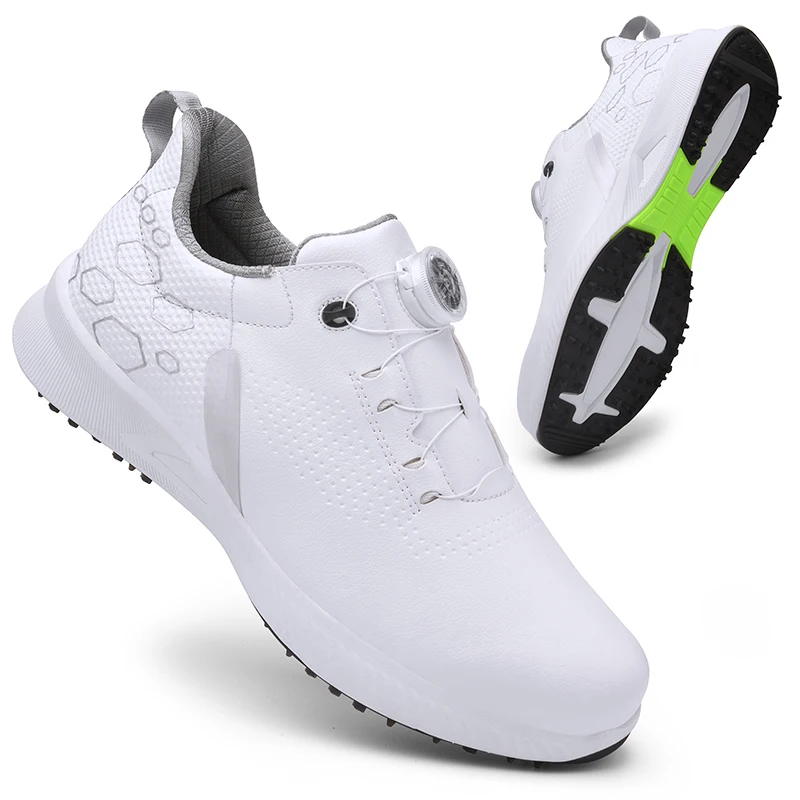 New Mens Golf Shoes Waterproof Golf Sneakers Men Outdoor Golfing Spikes Shoes Big Size 36-47 Jogging Walking Sneakers Male