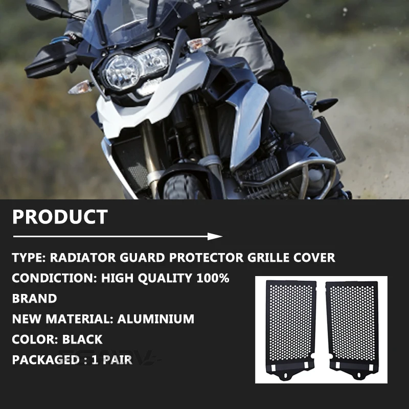 Фото Решетка радиатора мотоцикла, защитная крышка, аксессуары для BMW R1200GS R 1200GS Adventure R1200 GS ADV R1200GSA 2014-2018 №2