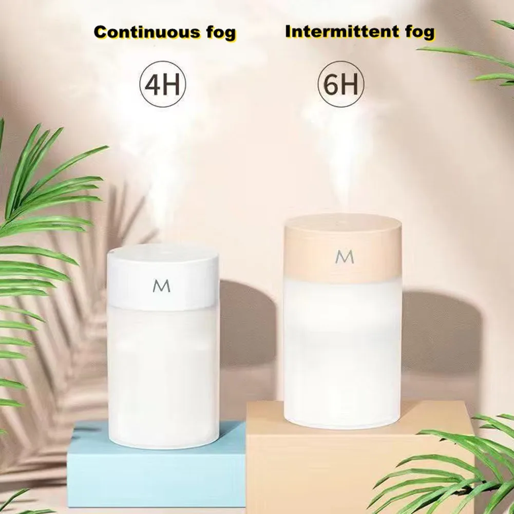 

1 X Humidifier/USB Cable 220ML Air Humidifier Ultrasonic Aromatherapy Diffuser Portable USB Humidifier 220ml