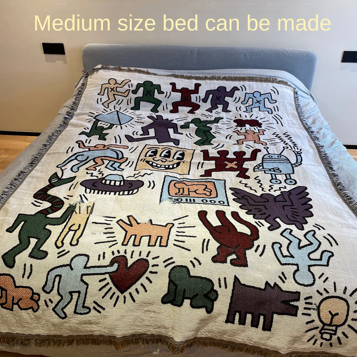 

Camping decorative tapestry camping blanket Graffiti Master chenille decorative tapestry casual blanket