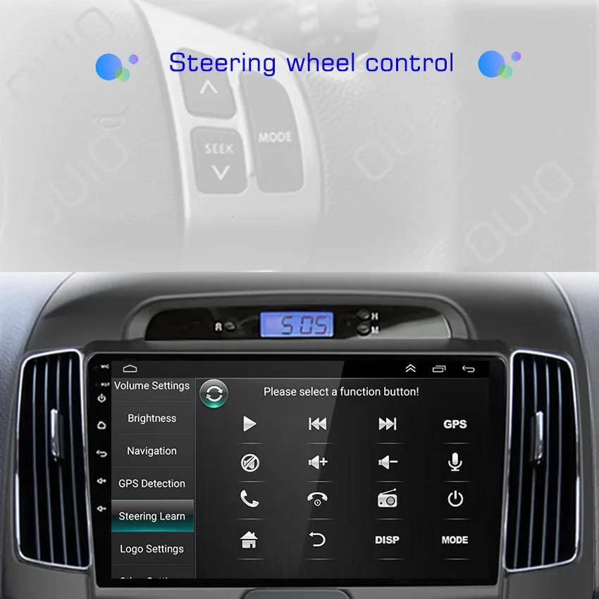 Фото 2K 8-ядерный Android 15 для Hyundai Elantra 4 HD 2006-2012 Carplay Автомобильный радиоприемник Мультимедийный видеоплеер Навигация GPS Авто Стерео DSP №4