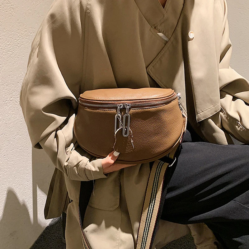 

Vintage Genuine Leather Shoulder Bag For Women 2022 Fashion Brown Crossbody Bags Luxury Designer Handbag Messenger Evening Bag