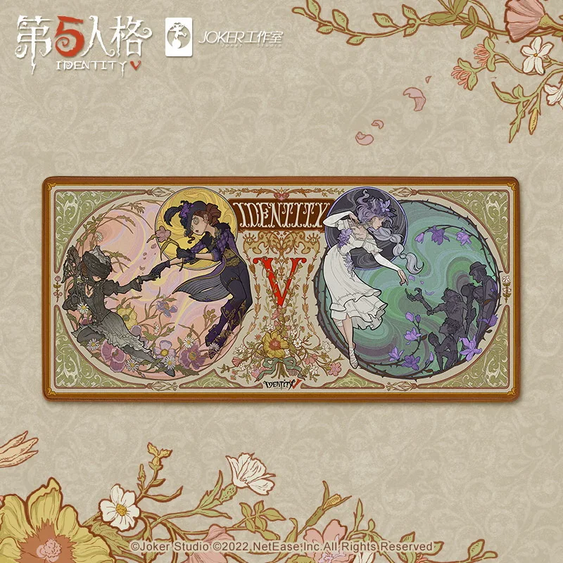 

Wholesale Anime Game Identity V Berstein's Haze Cosplay Mouse Pad Mousepad Wrist Rest Woven Fabric Creative Gaming Playmat Gifts