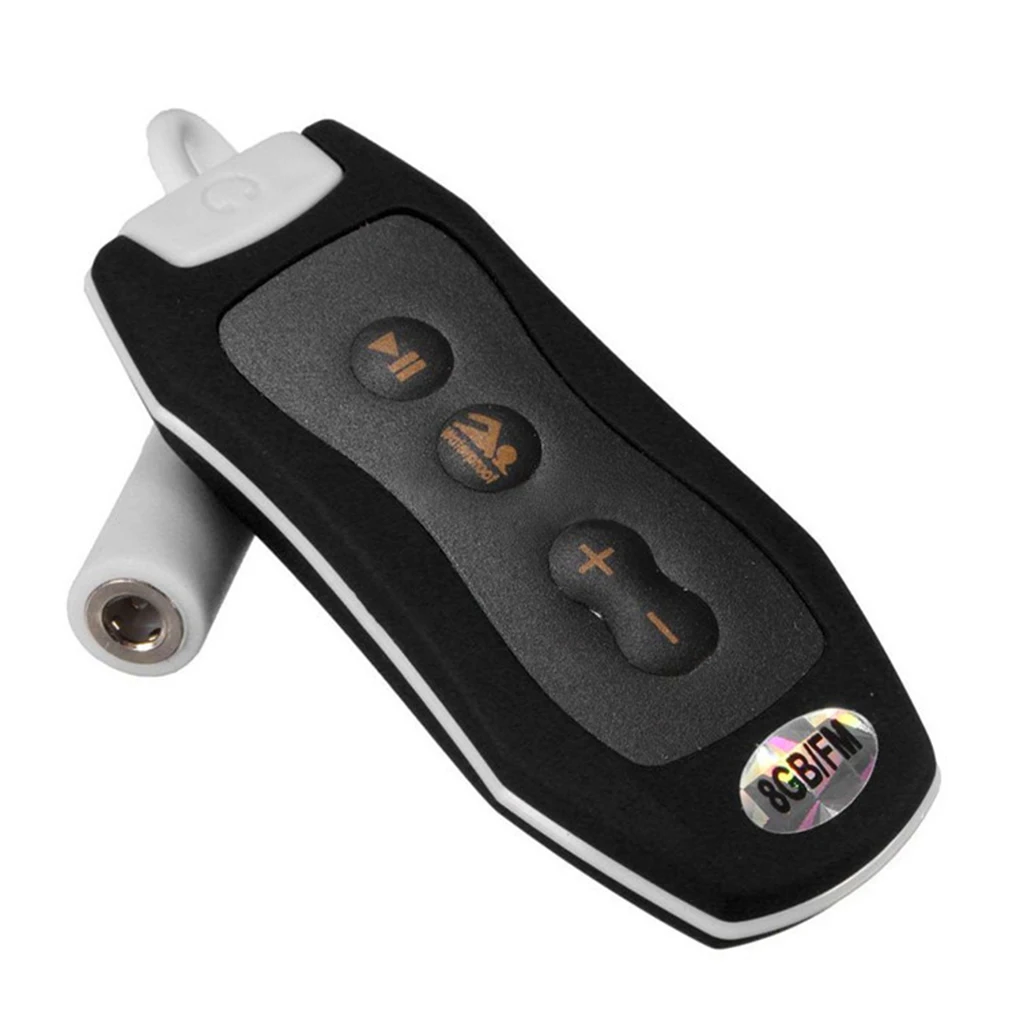 

Mini MP3 Music Player Clip IPX8 Waterproof Stereo Sound Rechargeable Radio with Vedio 4G/8G Underwater Diving Supplies