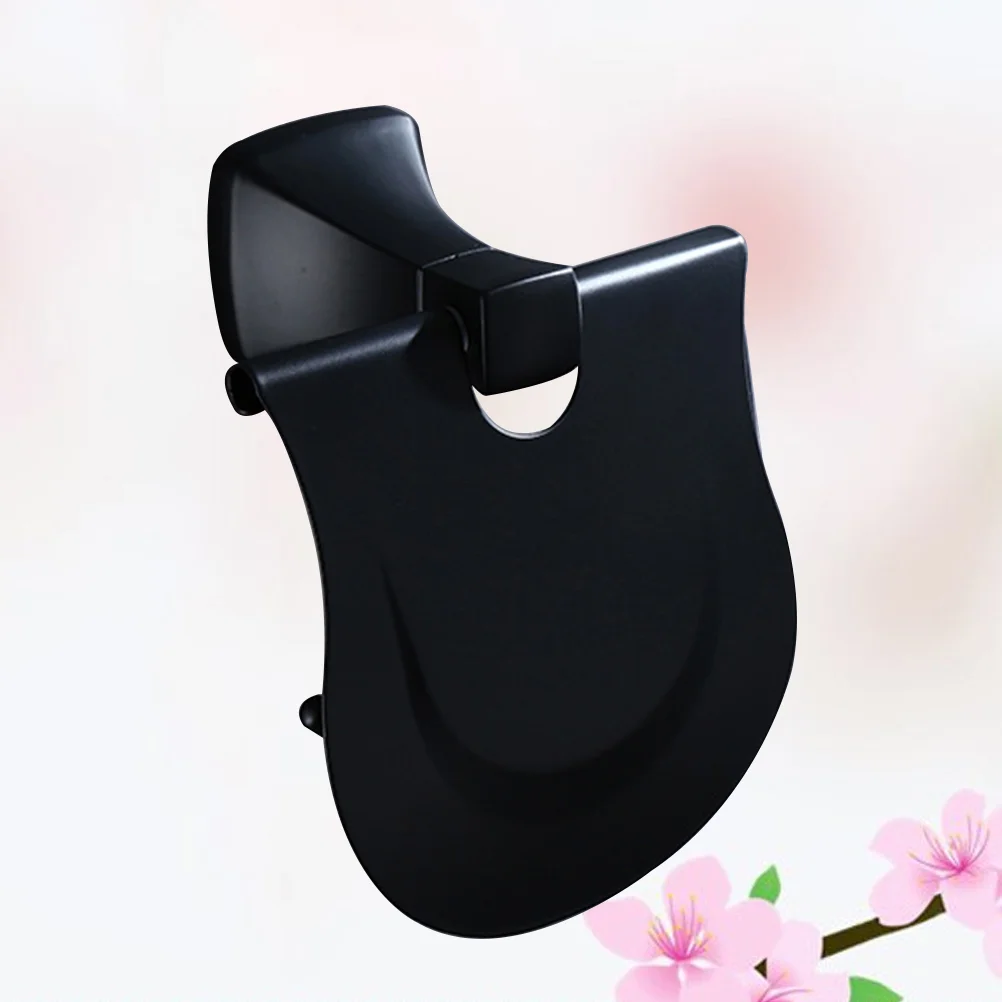 

1pc Paper Rack Space Aluminum Black Portable Holder Roll Paper Accessories for Bathroom