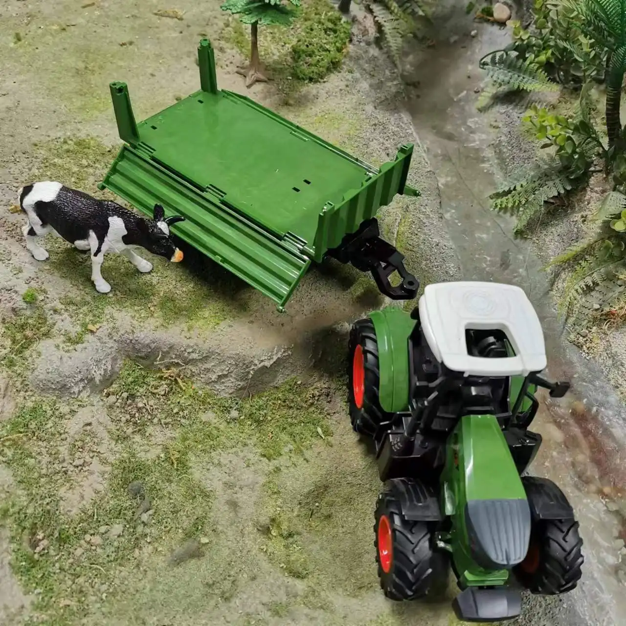 Реалистичная сельскохозяйственная фототехника для рождественского подарка на