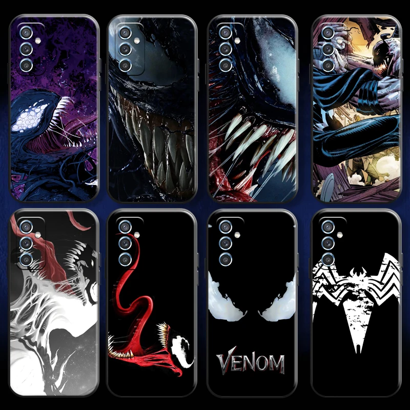 

Kulomi Venom For Huawei Honor 10 9 Lite 10i Phone Case Protect Carcasa Back Soft Coque Funda Black Liquid Silicon