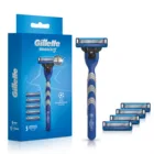 Мужская бритва Gillette Mach3 с 5 сменными кассетами