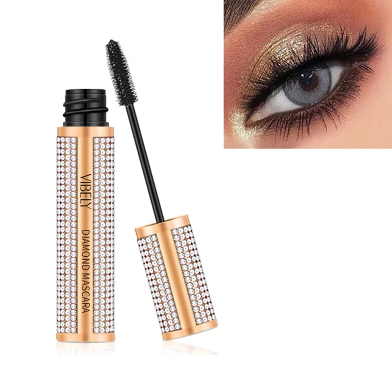 

4D Silk Fiber Lash Mascara for Longer,Thicker,Voluminous Eyelashes,Natural Waterproof Smudge-Proof Long,Thick Eyelashes 2022 New