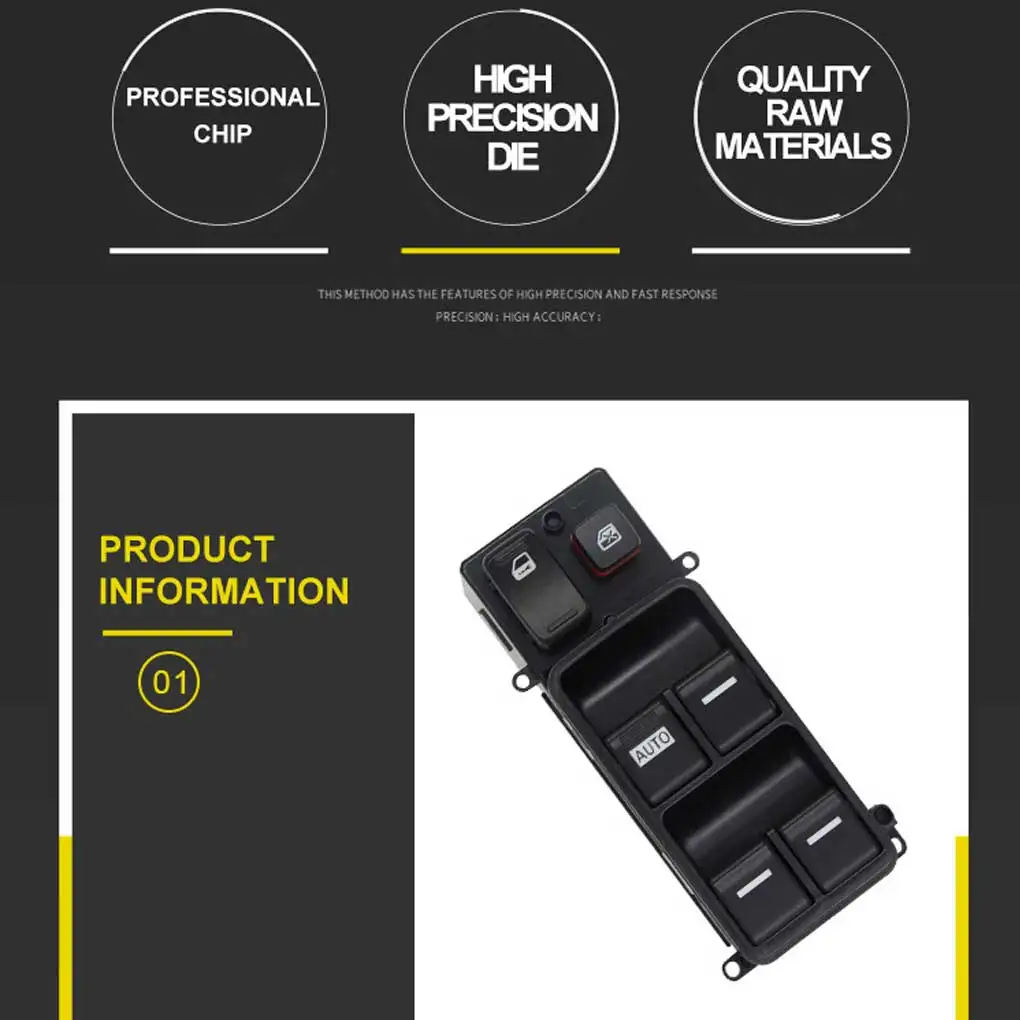 

Переключатель Стеклоподъемника 35750-SDA-H12, главные переключатели переднего левого привода, боковые кнопки для автомобильного зеркала, запасные автомобильные электронные