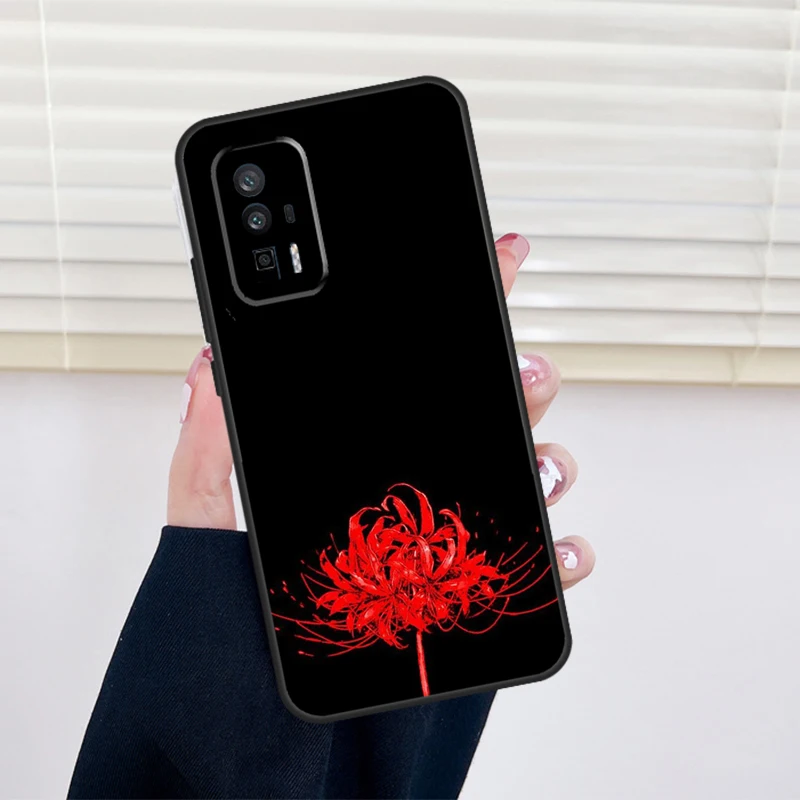 Чехол Lycoris Radiata Flower Cover для Xiaomi 11T 12T 13T 14T Pro 13 14 15 Ultra POCO X7 X6 X3 X5 F5 F6 M6