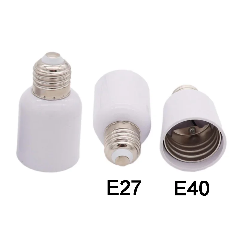 

E27 To E40 Lamp Base LED Halogen CFL Lights Lamp Bulb Socket Converter Light Lamp Holder Adapter Bulb Lamp Holder Light