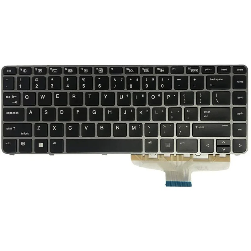 818252 -001 для клавиатуры ноутбука HP EliteBook Folio 1040 G3 с подсветкой