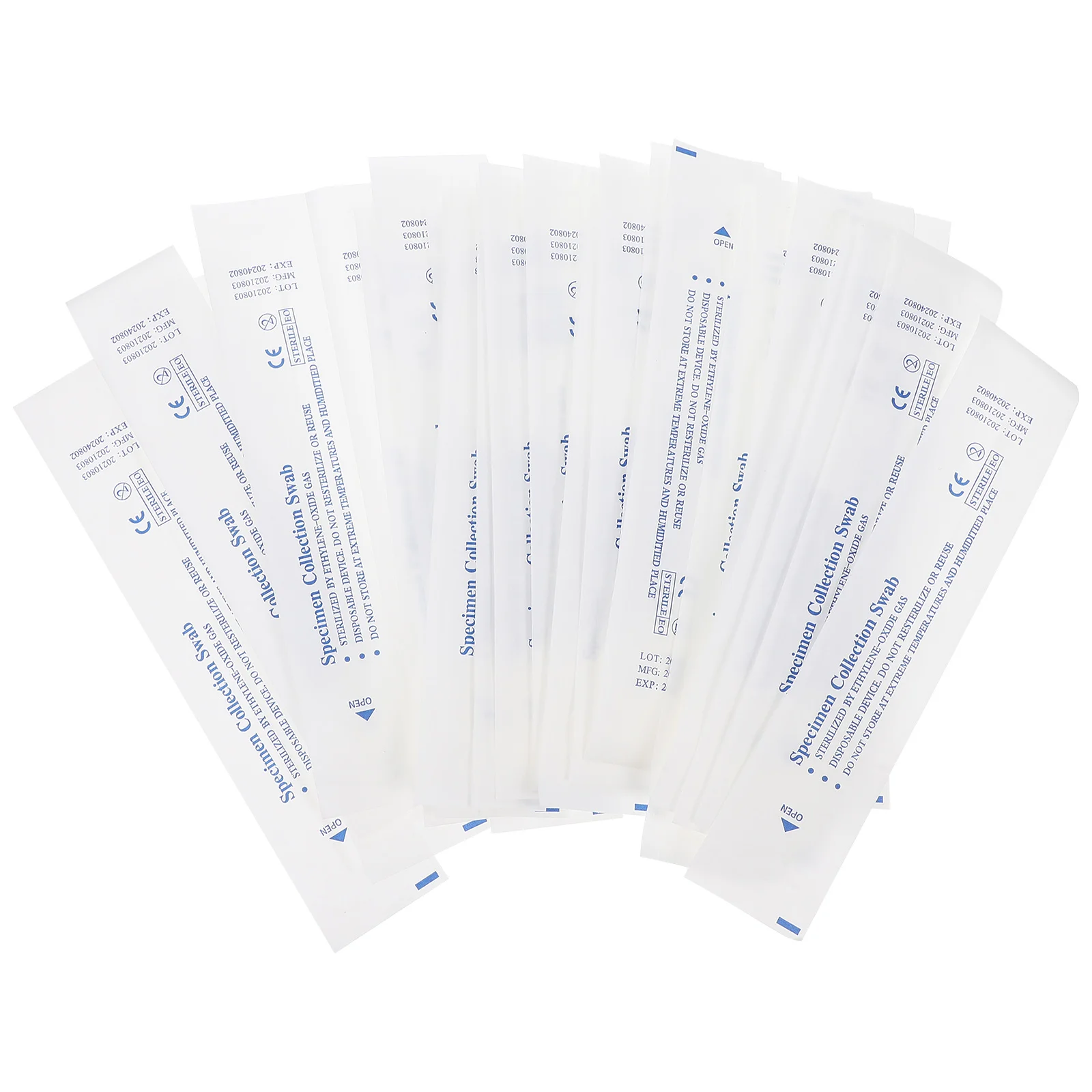 

Swabs Sterile Swab Nasal Sampling Nasopharyngeal Individually Wrapped Foam Accessory Professional Pharynx Multi Function