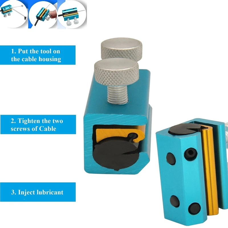 Алюминиевый кабель для смазки мотоцикла скутера велосипеда 08-0182 2 шт.