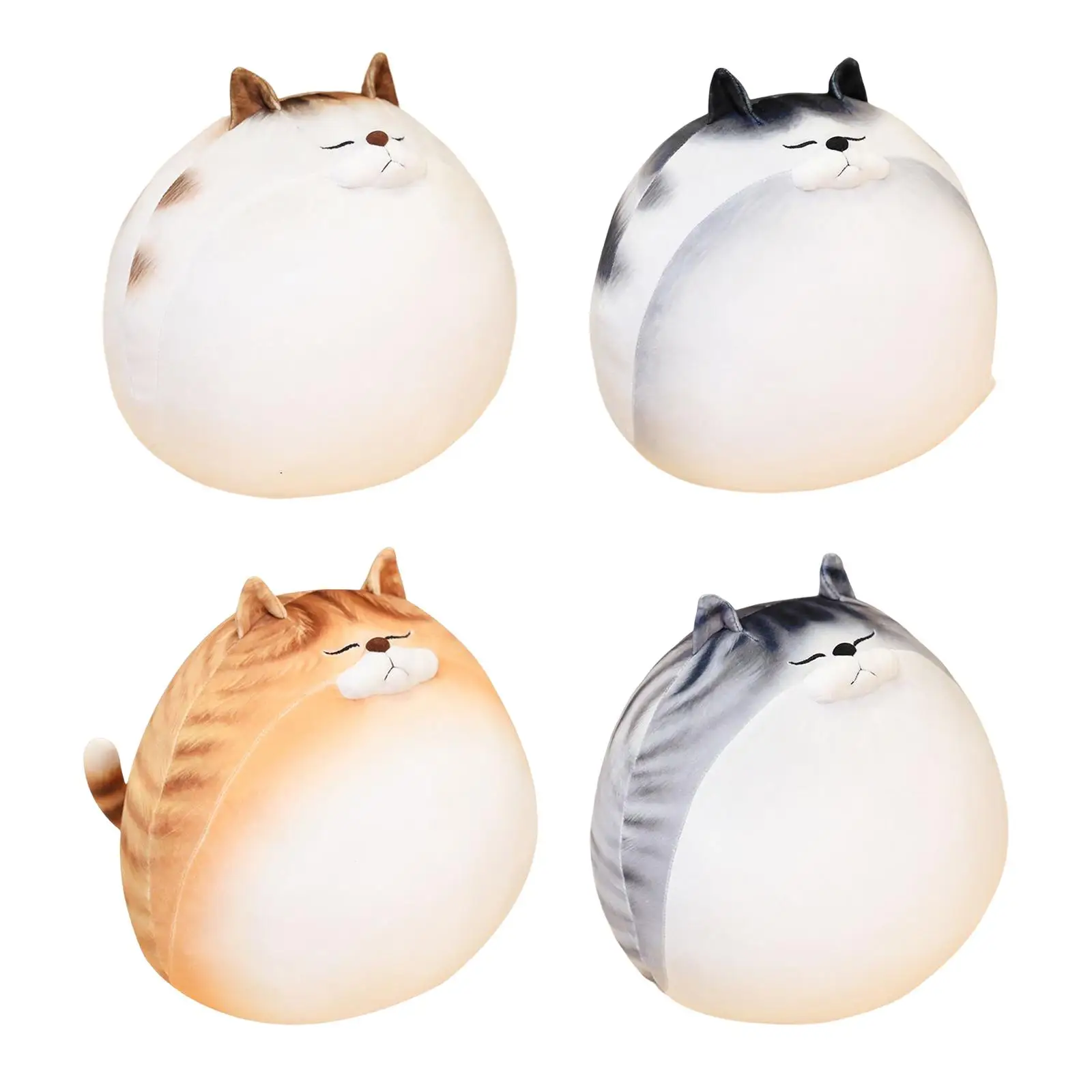 

Мягкая Плюшевая Кукла с толстыми кошками, украшения, детские игрушки для сна, Автомобильная подушка для дома, диван, мягкие игрушки-животные...