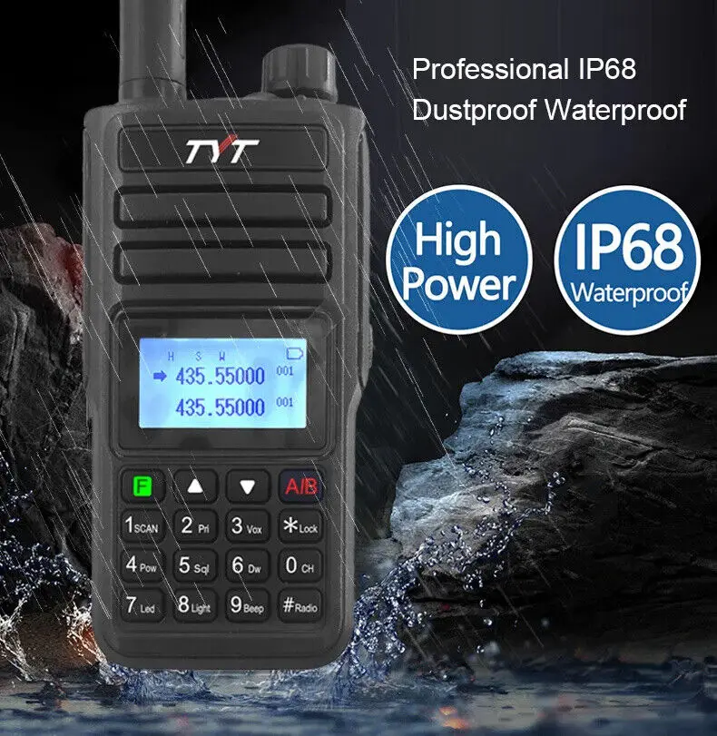 2 шт. оригинальное двустороннее радио TYT TH-UV98plus двухдиапазонное VHF/UHF 10 Вт высокая