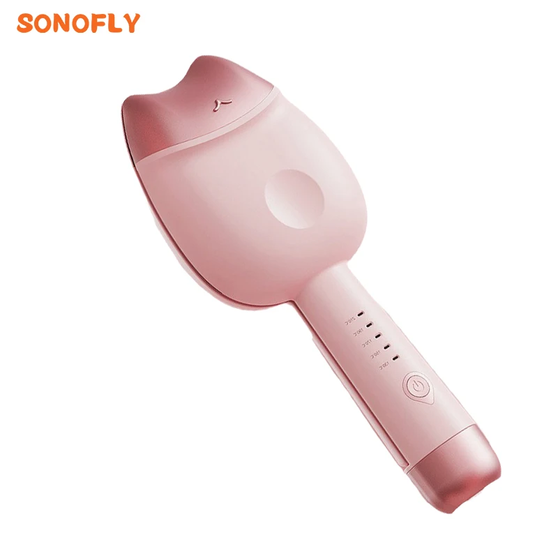 SONOFLY 32mm Three Tube Curling Iron Portable Cute Big Wave Hair Curler Egg Rolls 5 Temperature Women Home Styling Tools MX-630