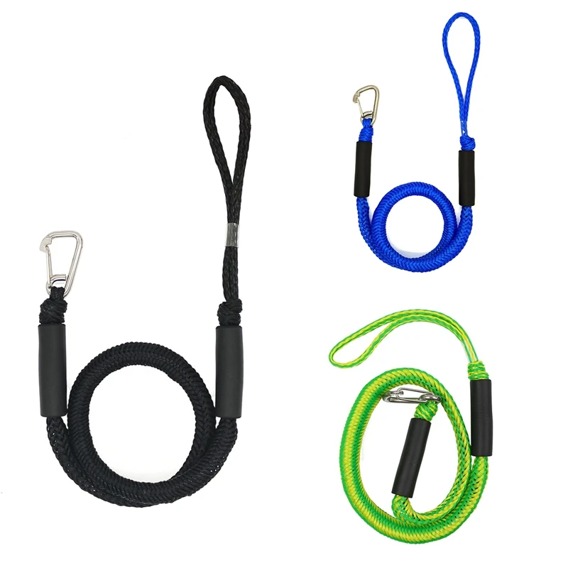 Anchor Rope Cord Dockline Boats Kayak Replacement Accessories Black