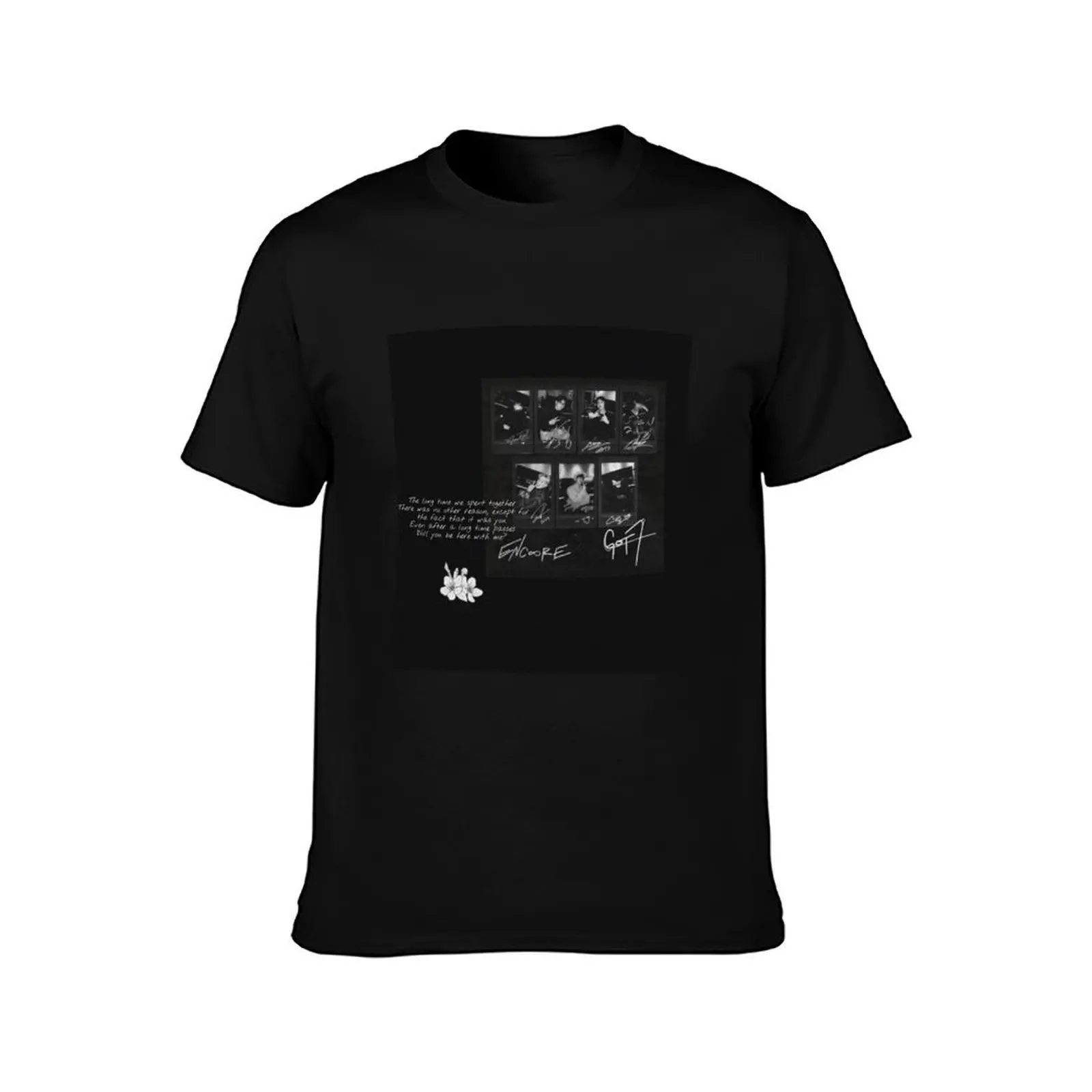 Фото Футболка GOT7 ENCORE UNOFFICIAL MERCH с повседневным принтом и узором №2