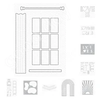 2022 arrival new love popsicles and bookcases metal%c2%a0dies and stencil scrapbook diary decoration embossing template diy handmade