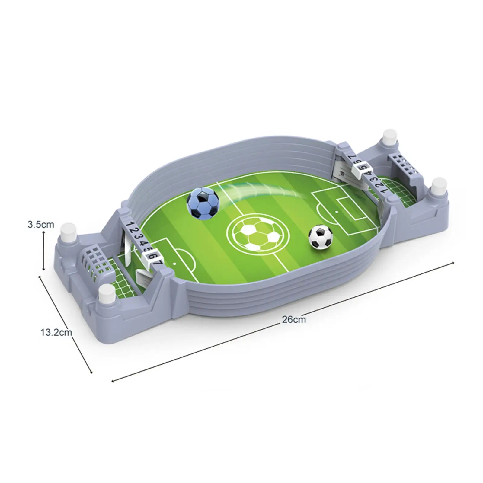 Table Soccer Tabletop Football Sport Game Toy Interactive Pinball Games Board for Family