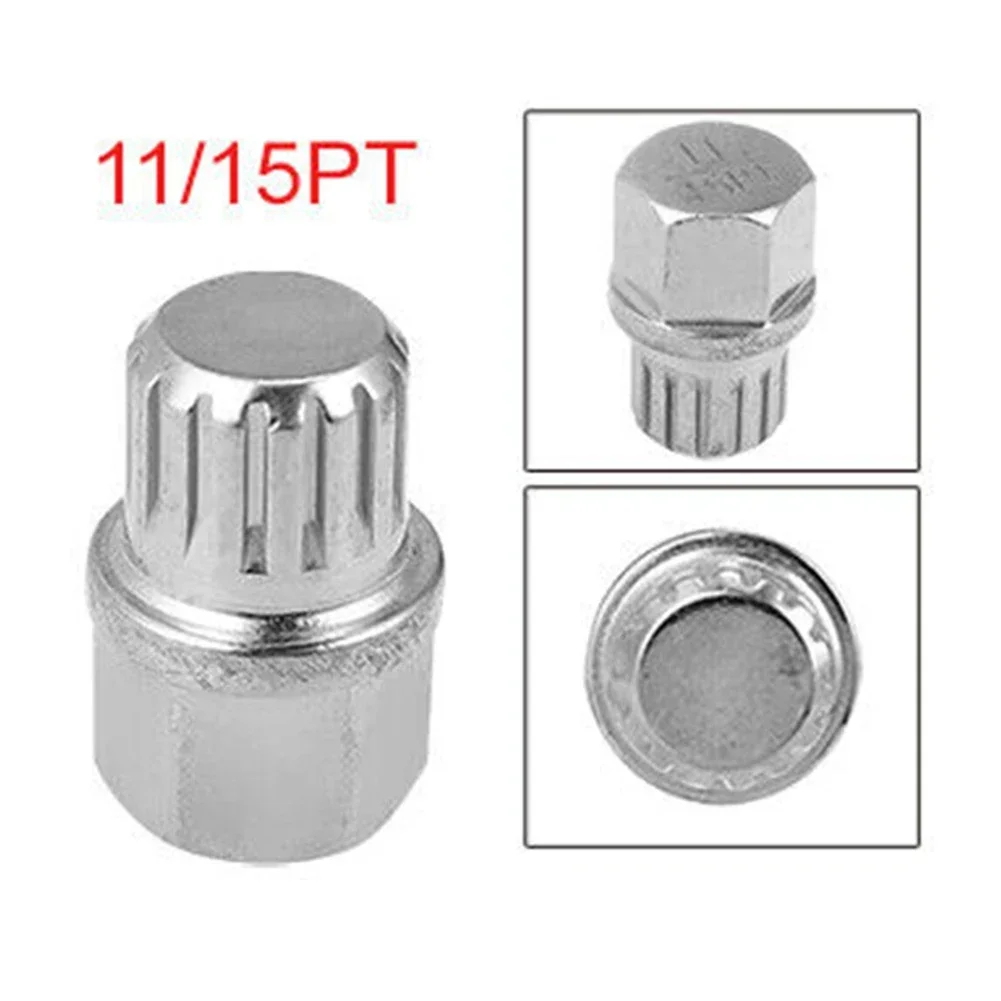 Сталь 11/15PT Твердая автоматическая противоугонная стопорная гайка для колес Это