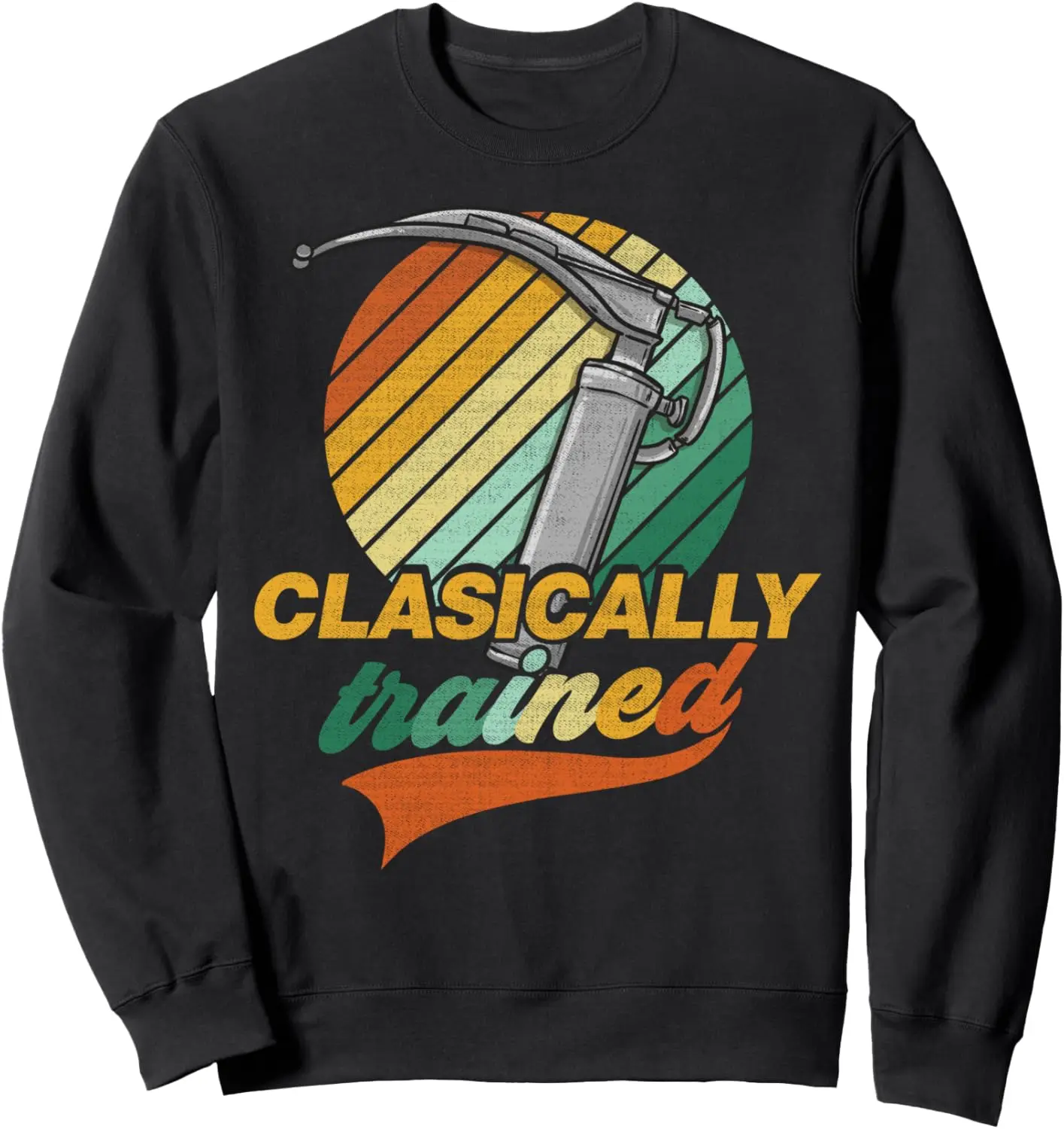 Классически тренируется - толстовка для анестезии ларингоскопа