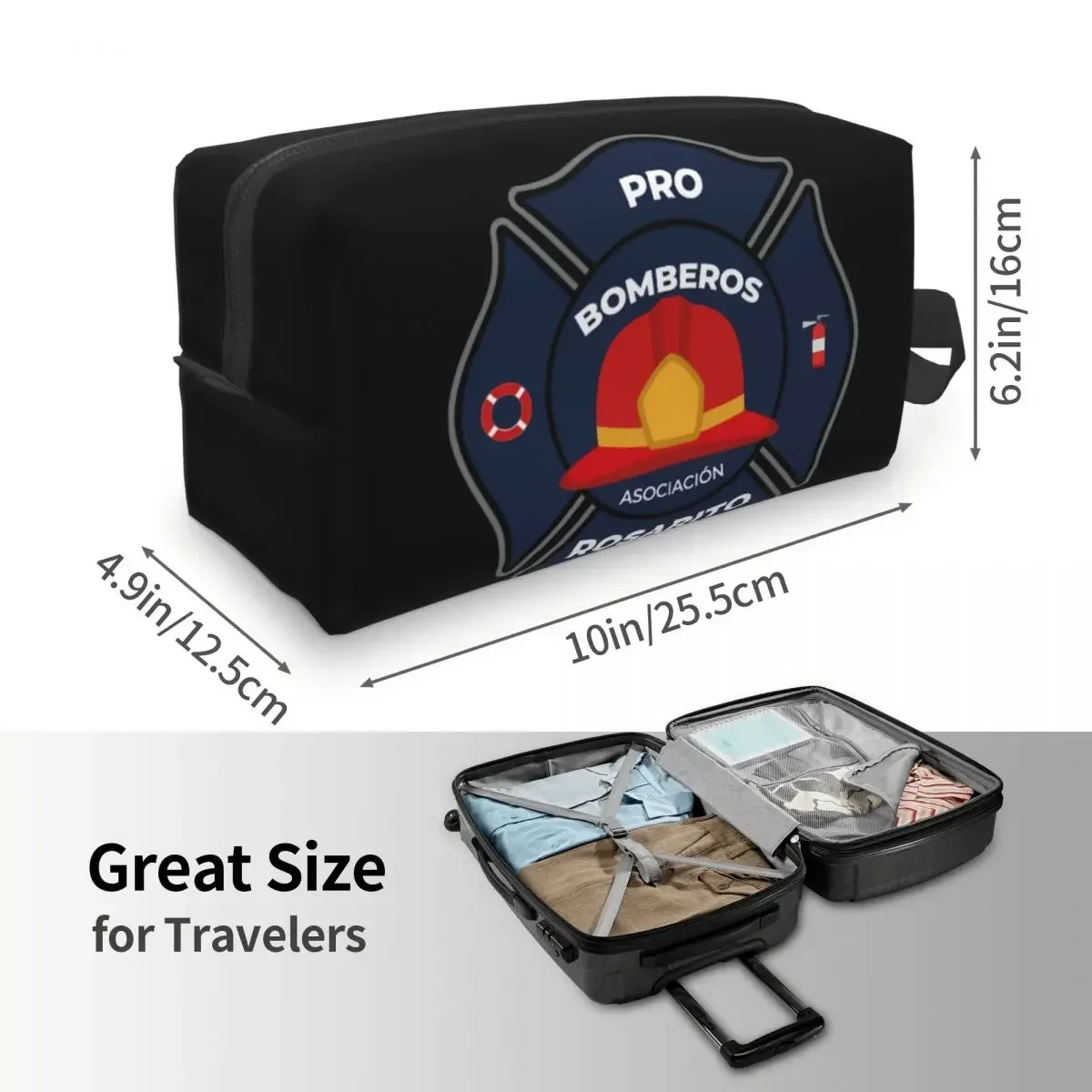 Милая дорожная косметичка Bomberos для женщин садовая Сумочка путешествий хранения