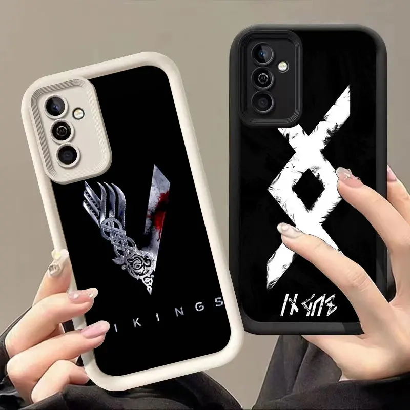 Чехол для телефона с логотипом Viking Vegvisir Samsung A13 A33 A34 A35 A52S A53 A54 A73 5G A12 A14 A15 A22 A23 A24 A25 A31