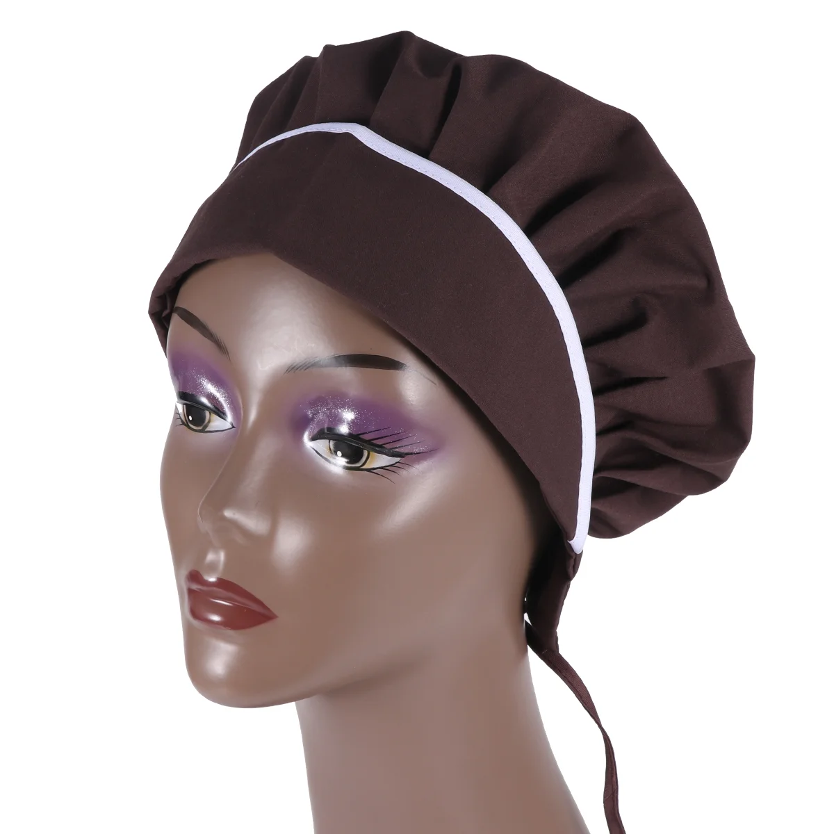 Регулируемая дымонепроницаемая шапка шеф-повара для выпечки еды маслостойкая