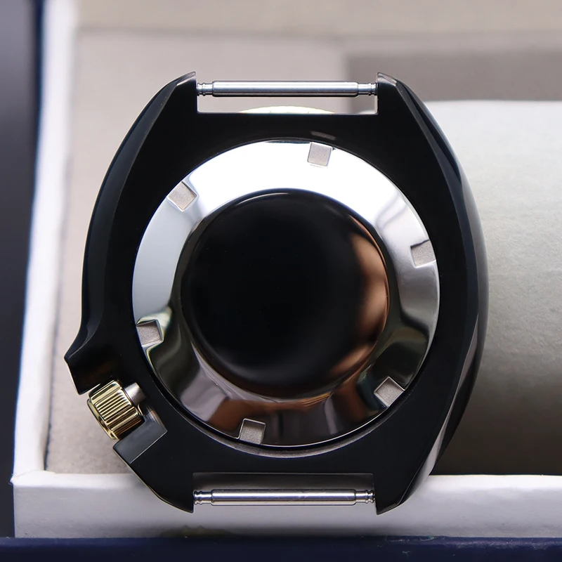 44mm Case Mod SKX 6105 Tuna Samurai Men's Watches Parts Sapphire Glass For Seiko NH35 NH36 SKX007 SKX013 Movement 28.5mm Dial