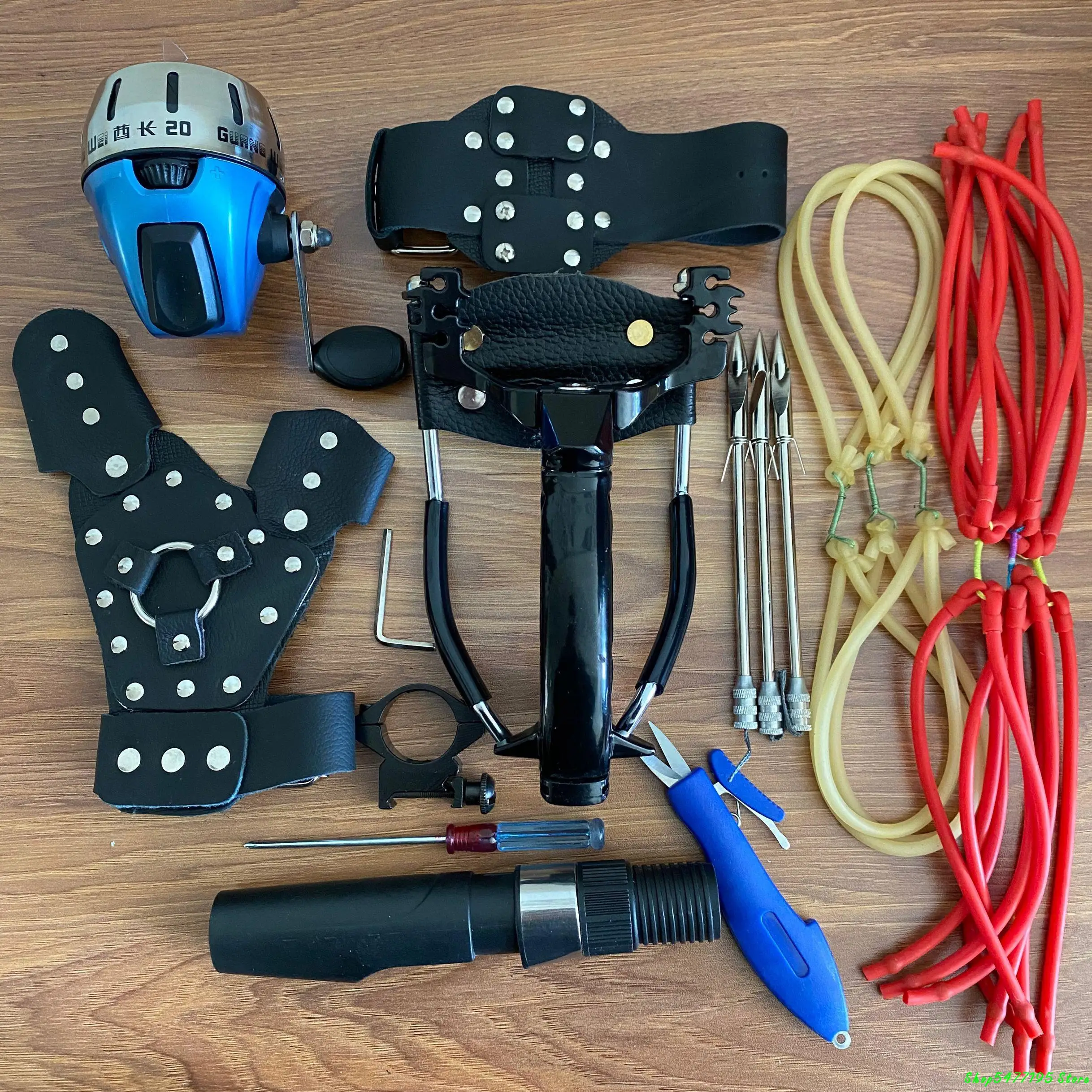 Рогатка для охоты на открытом воздухе катапульта 3 нити рыбалки спорта дикой -