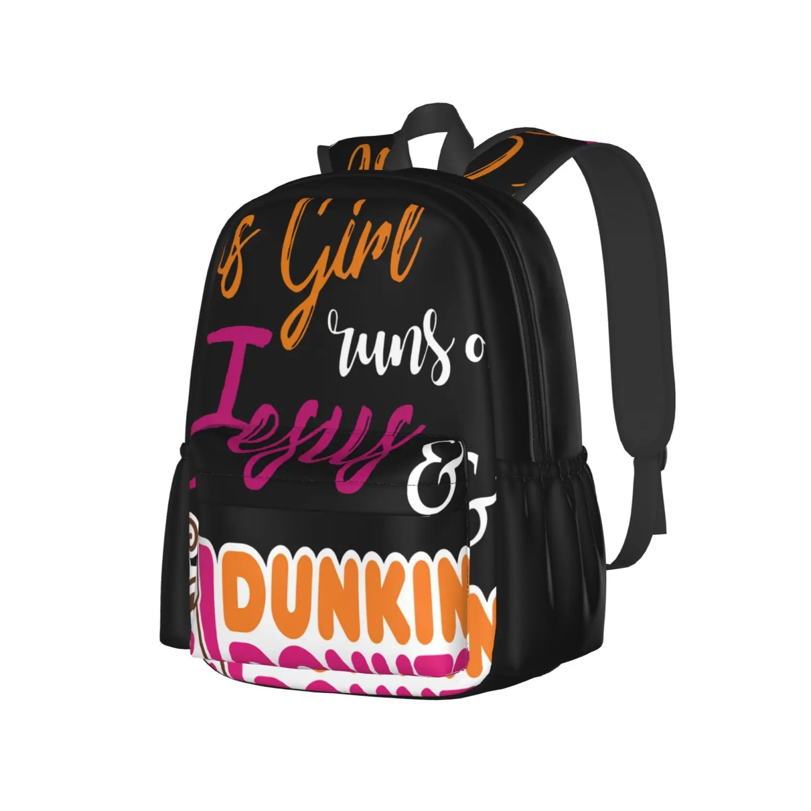 

Подходит для мужчин и женщин, рюкзак для обуви, Сумка с рисунком Иисуса Dunkin пончиков