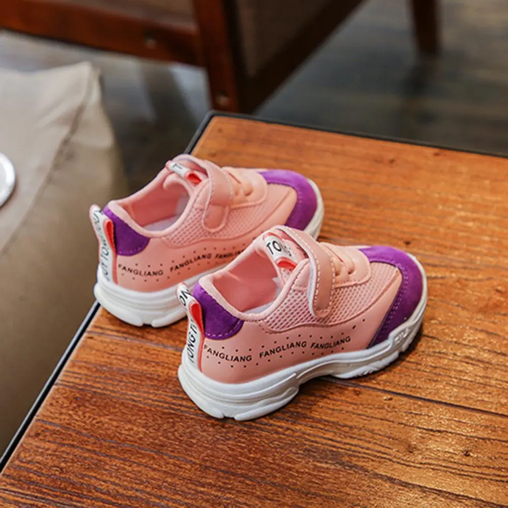

Spring And Autumn New Children's Casual Shoes Boys Soft Bottom Non-slip Sports Shoes 1-6 Years Old Girls Running Shoes
