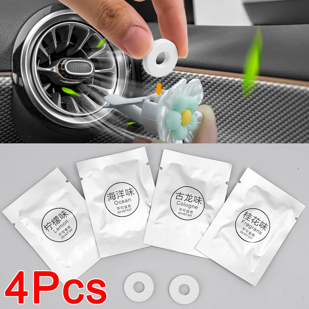 

Solid Car Perfume Supplement DIY Car Air Conditioner Vent Air Freshener Supplement Decoration Auto Interior Ornament Accessories