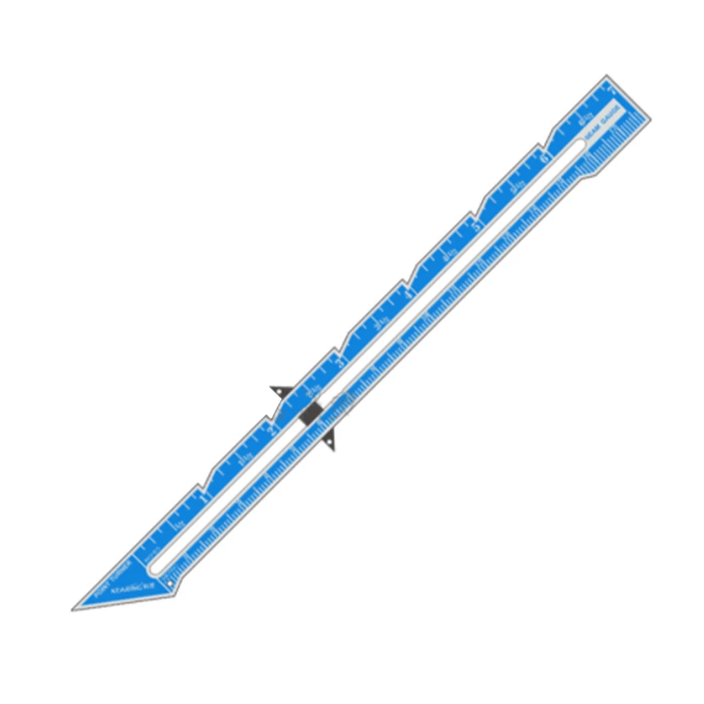 

Sewing Ruler Professional Practical Simple Convenient Accessory Measuring Tools Ruling Tool with Clear Scales for DIY Using