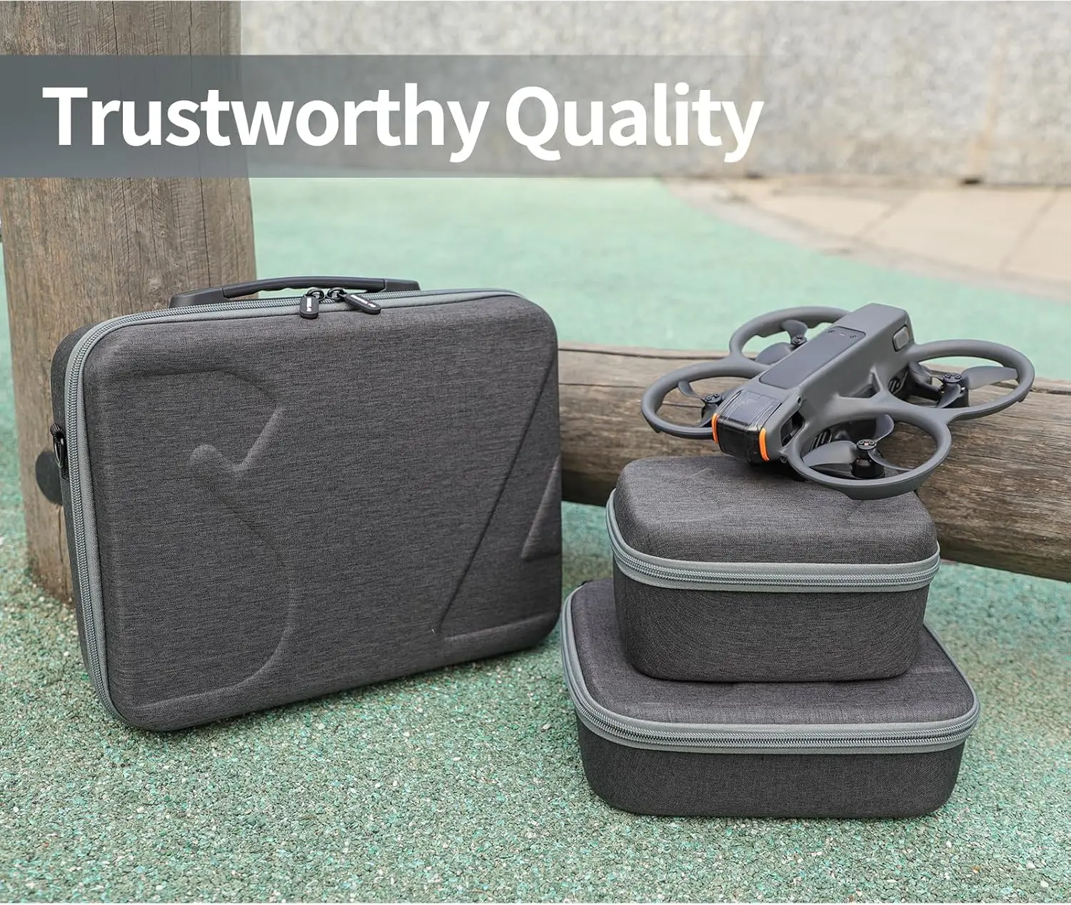 Чехол-кейс для DJI Avata 2 Goggles 23, портативный, ударопрочный, с ручкой, нейлоновый, для хранения и переноски, аксессуар для очков Goggles 1 (art.: 3920da01007cf) - 3920da01007cf