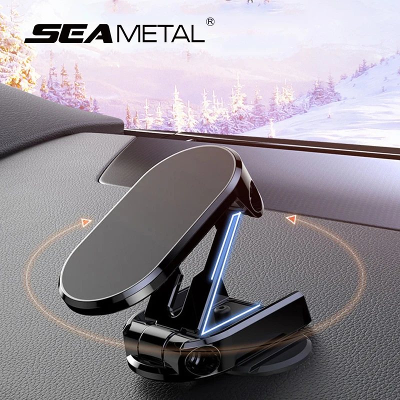 Магнитный автомобильный держатель для телефона складная подставка детали