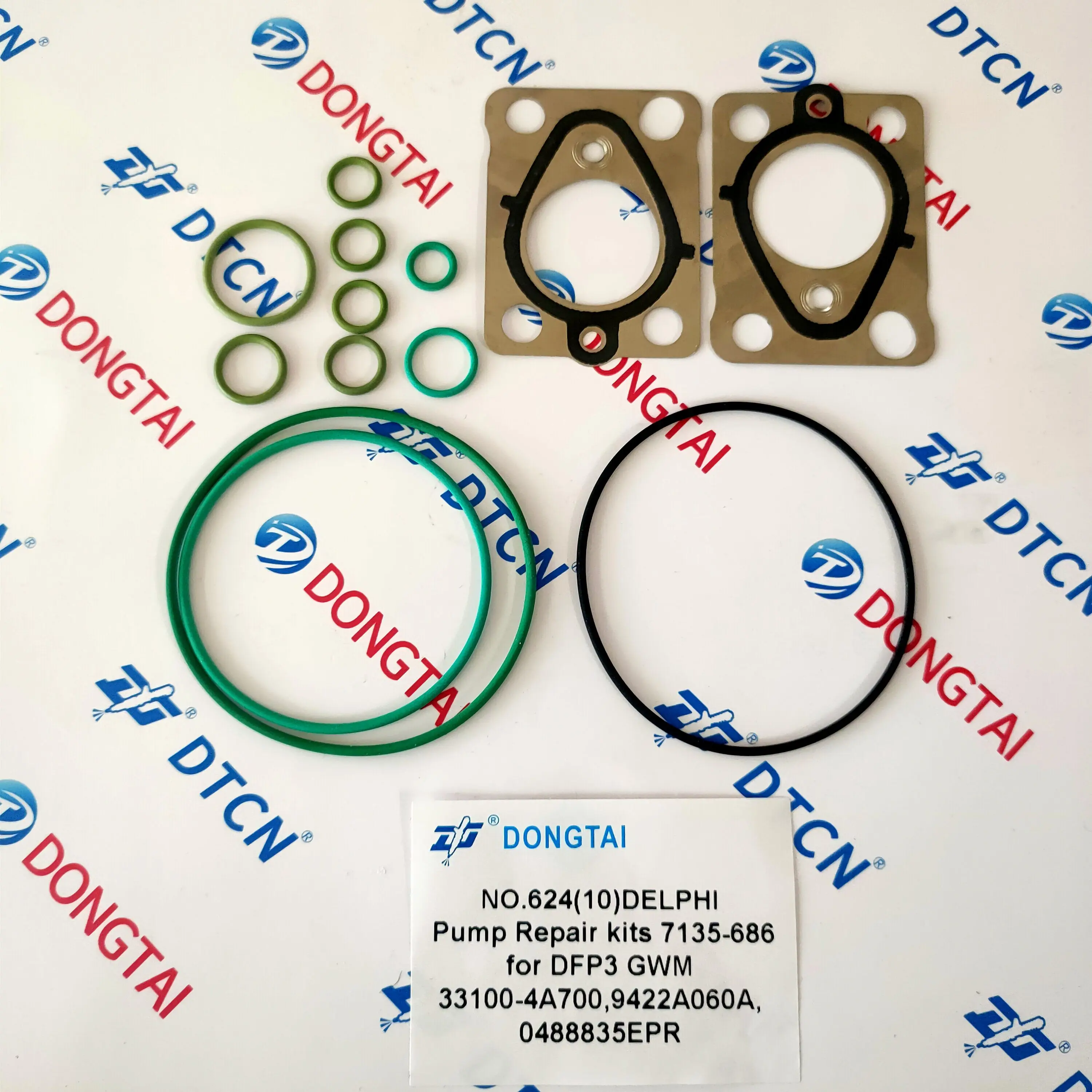 NO.624(10) Ремкомплекты насосов дизельного топливного двигателя 7135-686 для насоса Delphi