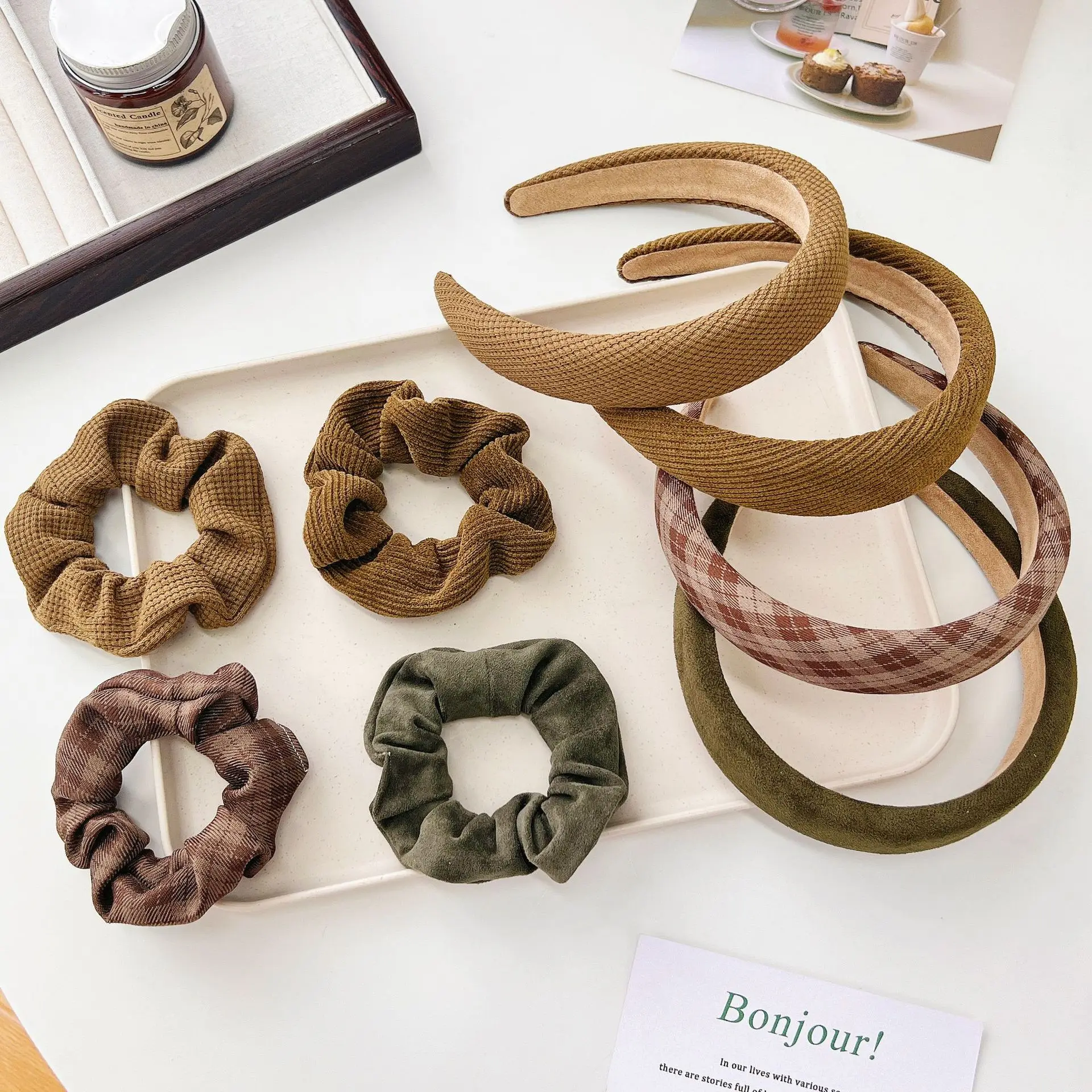 

2022 Ins French Style Hair Band Women Retro Headband Korea Girls Hairclip Hot-Selling Headdress Accessories