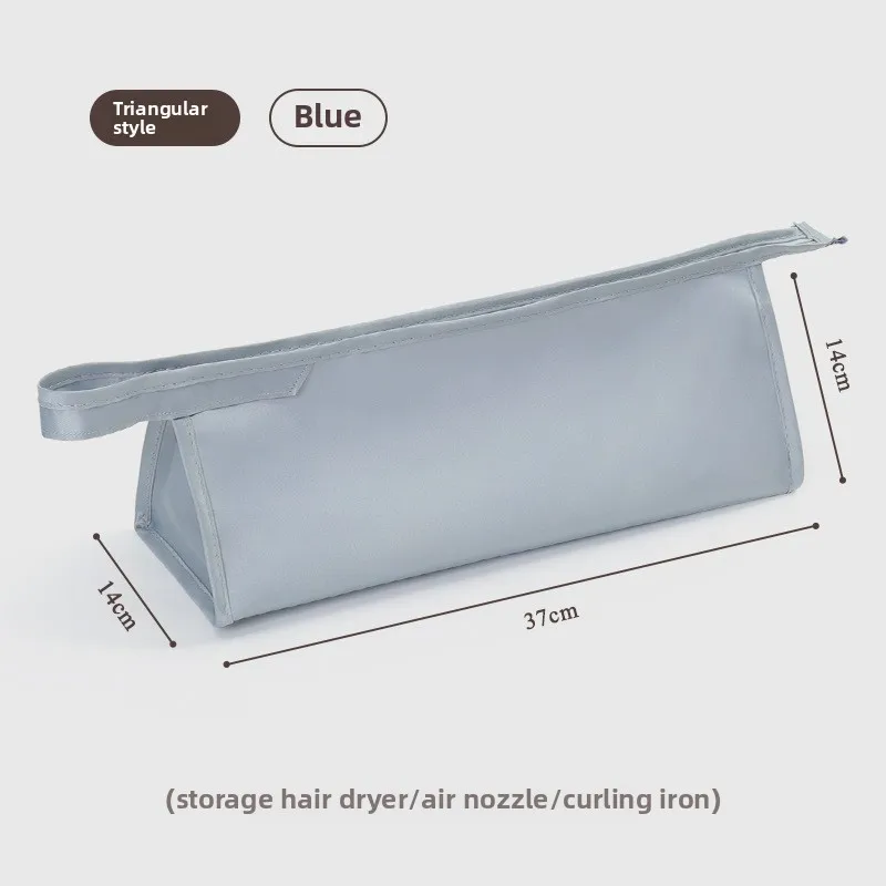 

Дорожная сумка для хранения фена, пылезащитный защитный чехол, портативный органайзер с застежкой-молнией для бигуди, инструменты для укладки, косметичка